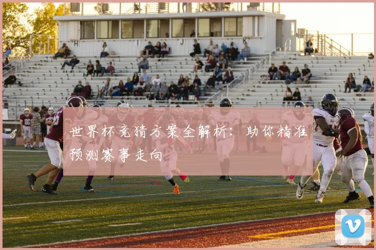 世界杯竞猜方案全解析：助你精准预测赛事走向