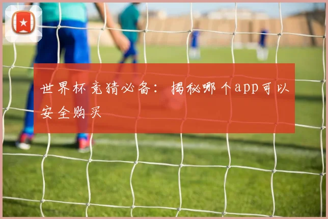 世界杯竞猜必备：揭秘哪个app可以安全购买