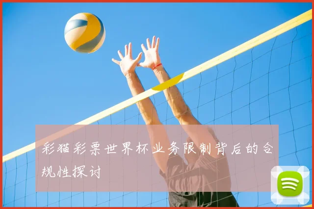彩猫彩票世界杯业务限制背后的合规性探讨